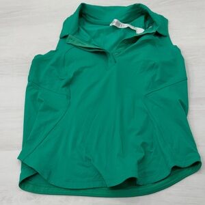 Women's Green Lululemon Sleeveless Golf Top